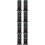 8St Mini Simulation Spoorweg Licht Model Zwart Decor Accessoire 10
