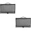 2St Multifunctionele Luiermat Grijs Waterdicht Draagbaar Baby's 6