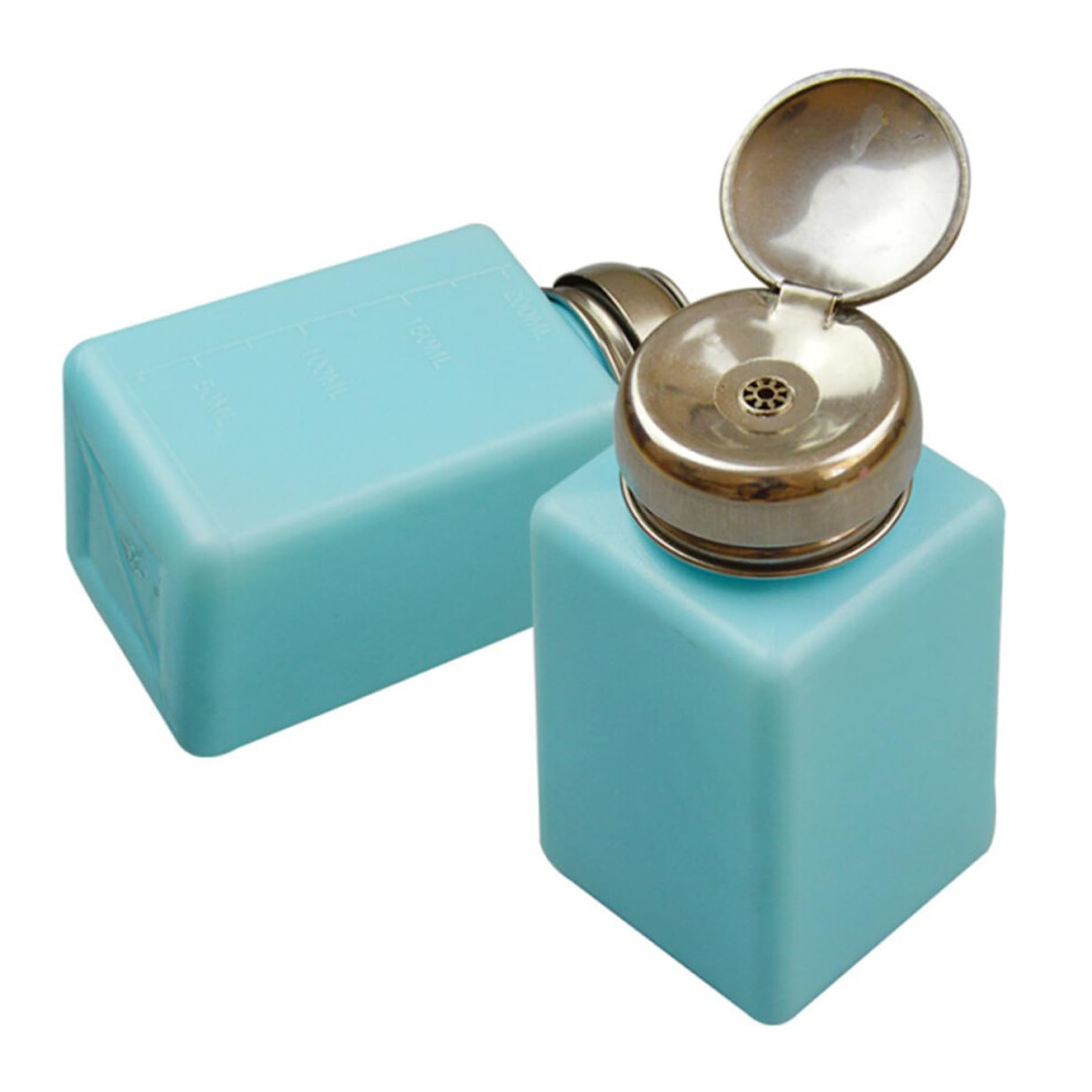 Nail Polish Remover Pump Bottle with Easy Liquid Dispensing and Leak Design for Manicure