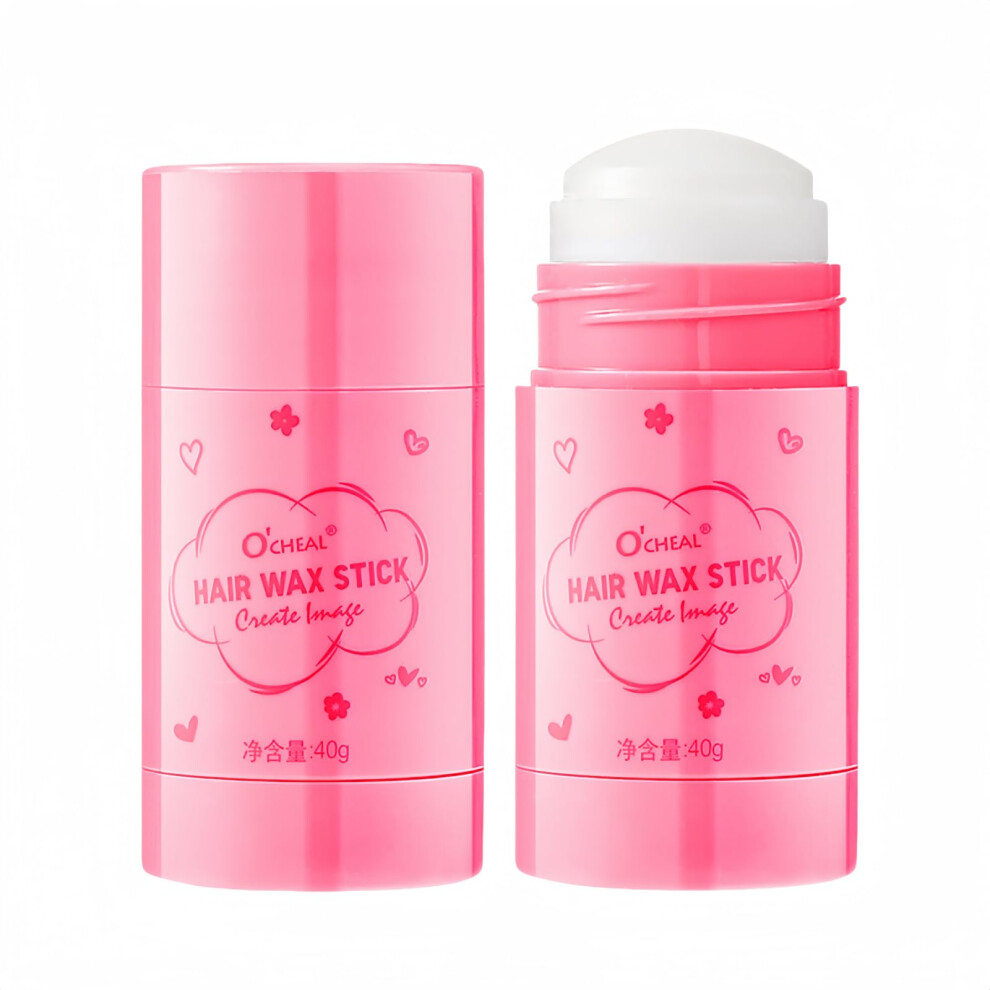Hair Wax Stick for Flyaways and Wigs, Longlasting Hold, No Residue Edge Control, 1.41oz