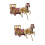 2Sets Originele Koets Modelbouw Kinder Speelset 7