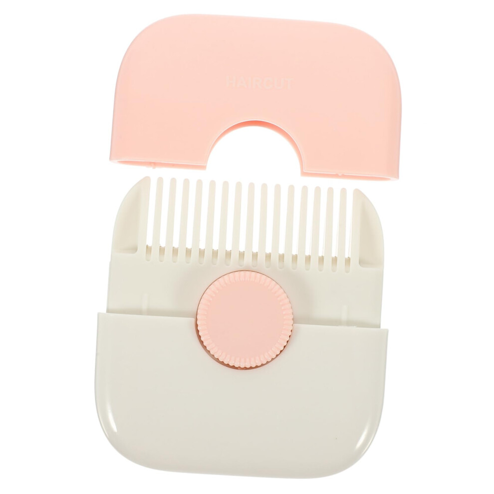 Hair Cutting Tool with Shielded Razor Comb for Fringe Trimming and Thinning, Home and Salon Use