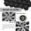 20pcs 21mm Wheel Nut Covers Gray, RustResistant AntiTheft Lug Bolt Caps with Tool for Volvo 2
