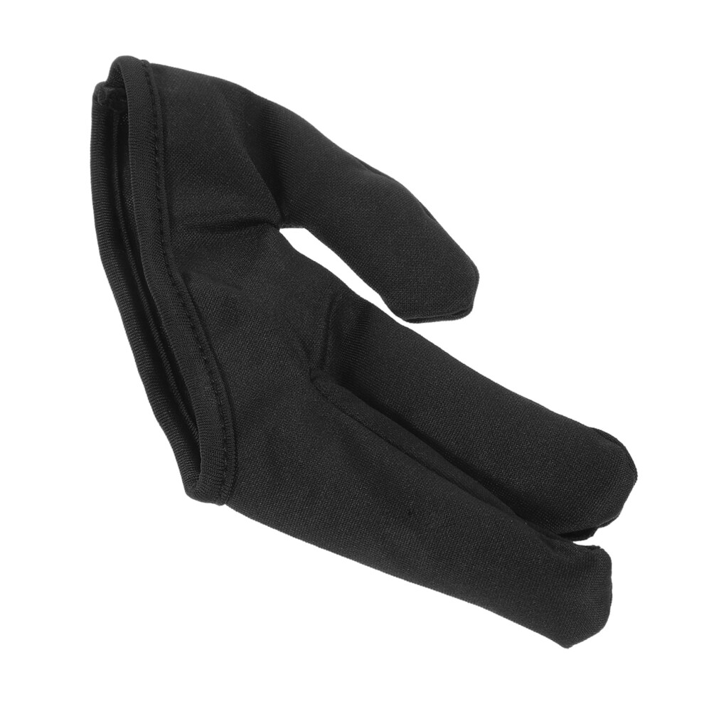 Heat Resistant Hair Styling Glove with ThreeFinger Control for Curling Iron and Salon or Home Use