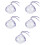 5Pcs Portable Purple Cat Muzzle Convenient Grooming Pet Accessory 6