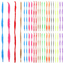 400Stk Farbige Biegsame Handwerksstäbe Kinder Twisting Sticks Spaß