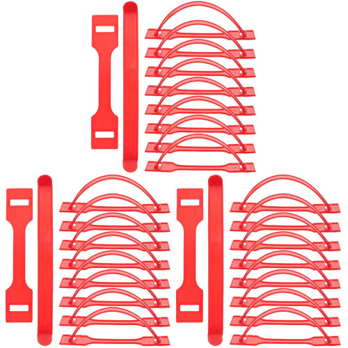 300Sets Ersatzgriffe Für Versandkarton, Rot, Tragbar 1