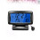 3Stk Langlebiges Auto Thermometer Metall Schwarz Einfach Montage 10