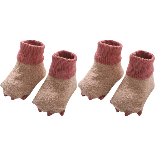 2Paare Säuglings Rosa Thicken Warm Elastisch 1