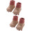 2Paare Säuglings Rosa Thicken Warm Elastisch 7