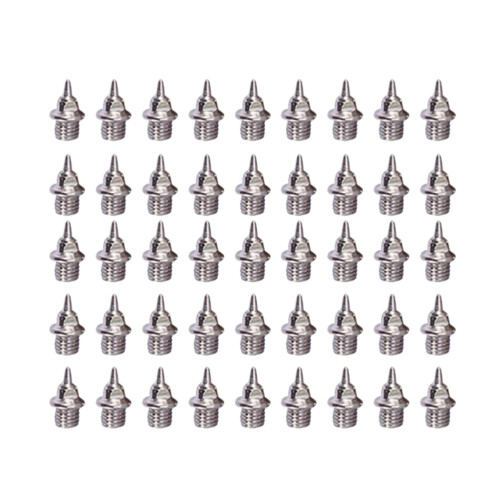 220Stk Spikes Studs Stahl Silber, Konisch, Für Track