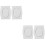 4Stk Robuster Finger Guard Weiß Food Hand Protector 6