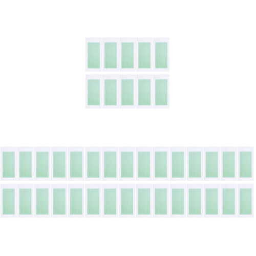 40Pièces Papiers Cire Épilation Adhérence Optimale 1