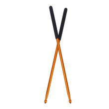 2Paires Baguettes En Alliage Aluminium Pour Pratique Batterie Pad