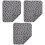 3Pièces Plaid Doux Flexible Pour Animaux Usage Hivernal 3