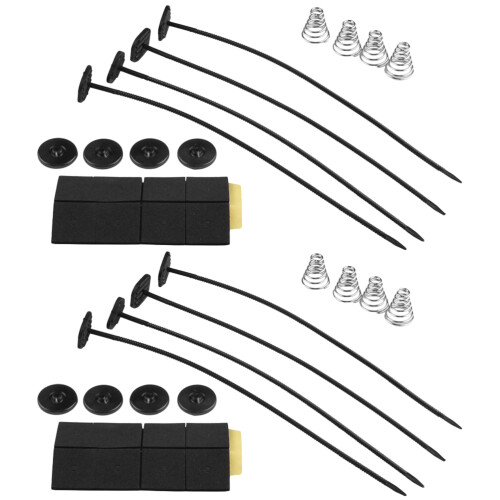 6Ensembles Accessoire Support Ventilateur Auto Noir Et Robuste