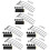 6Ensembles Accessoire Support Ventilateur Auto Noir Et Robuste 2