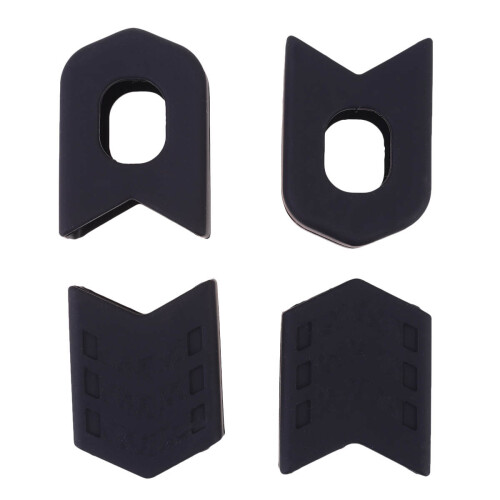 12Pièces Protections Noires Flexibles Résistantes Pour