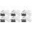 6Ensembles Accessoire Support Ventilateur Auto Noir Et Robuste 4