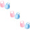 6Pièces Range- Bébé Portable En PP Assorties 11