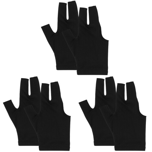 3Paires Billard Ajustables Confortables Protection Durable 1