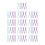 156Pièces Clips Fixes Plastique Pour Fil De Couture 10