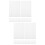 20Pièces Supports Thermorétractables PVC Blanches Pour Projets DIY 9
