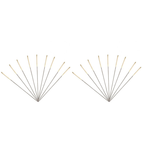 200Pièces Aiguilles À Broder Multi Usage Multi Couleur Anti-Rouille 1