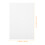 20Pièces Supports Thermorétractables PVC Blanches Pour Projets DIY 10