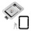 6 Count Locks Door Knob Locking Paddle Latch Flush Mount Child Travel 1