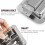 6 Count Locks Door Knob Locking Paddle Latch Flush Mount Child Travel 4