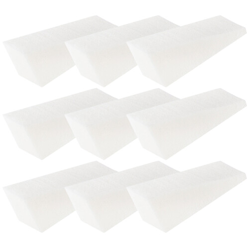 150Pièces Tampons Nail Art Manucure Éponge Blanche Compacte Légère