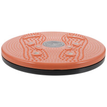 4Pièces Rotatif Massage Taille Orange Usage Maison