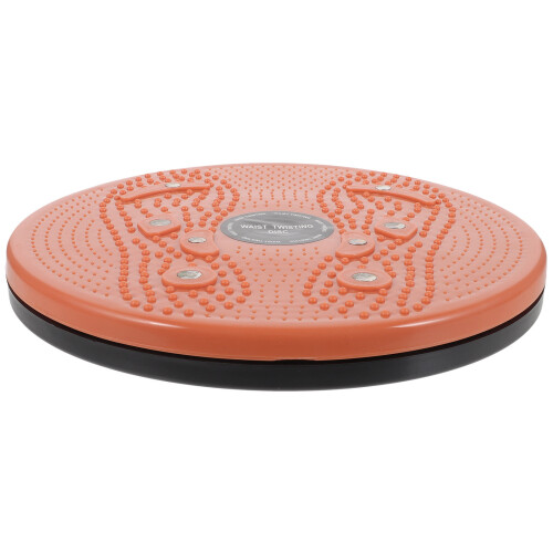 4Pièces Rotatif Massage Taille Orange Usage Maison