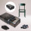2Pcs Plastic Drawer Storage Boxes Organizers For Sundries 10