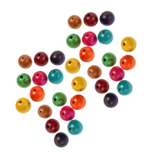 1200pcs Wooden Beads Round Beads Diameter For Creative Diy Jewelry Boys And Girls