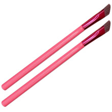 6Pièces Brosse Sourcils Anglée Rouge Pastèque Pour Femmes