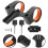 3Pièces Support Noir Protection Caoutchouc 9