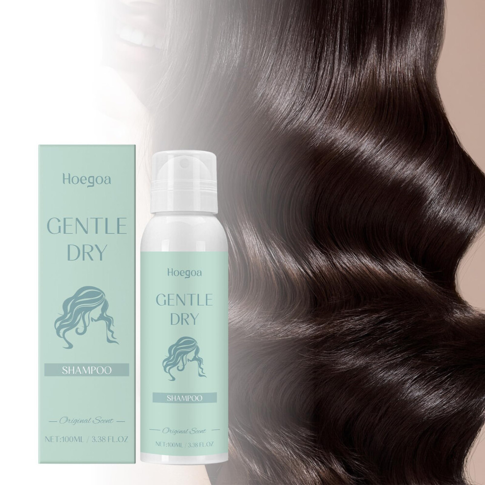 Dry Shampoo Travel Size 3.38oz for Oily Hair, Oil Absorption and Lightweight Volume, Original Scent