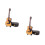2Pièces Mini De Bois Décor Maison Durable 7