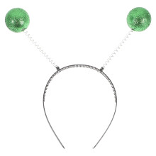 Alien Antenna Headband With Glitter Balls For Cosplay