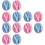 12Pcs Baby Handprint Keepsake Kit DIY Plaster Mold Assorted Colors 8