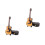 2Pièces Mini De Bois Décor Maison Durable 4