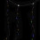 2Pcs Decorative LED Curtain String Lights Multi-Color Fairy Lights 11