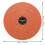 4Pièces Rotatif Massage Taille Orange Usage Maison 11