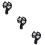 3Pcs Black Microphone Storage Rack with Anti-Vibration Suspension 9