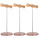 3 Pcs Headphone Stand Decorate Metal Headset 4