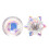 4 Pcs Nail Art Crystal Cup Storage Rack Crystal Liquid 1