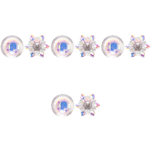 4 Pcs Nail Art Crystal Cup Storage Rack Crystal Liquid 2