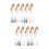 2Pièces Ensemble De Marque-Pages À Décorer Avec Pompons Assortis 7